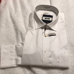Men’s Classic White Dress Shirt